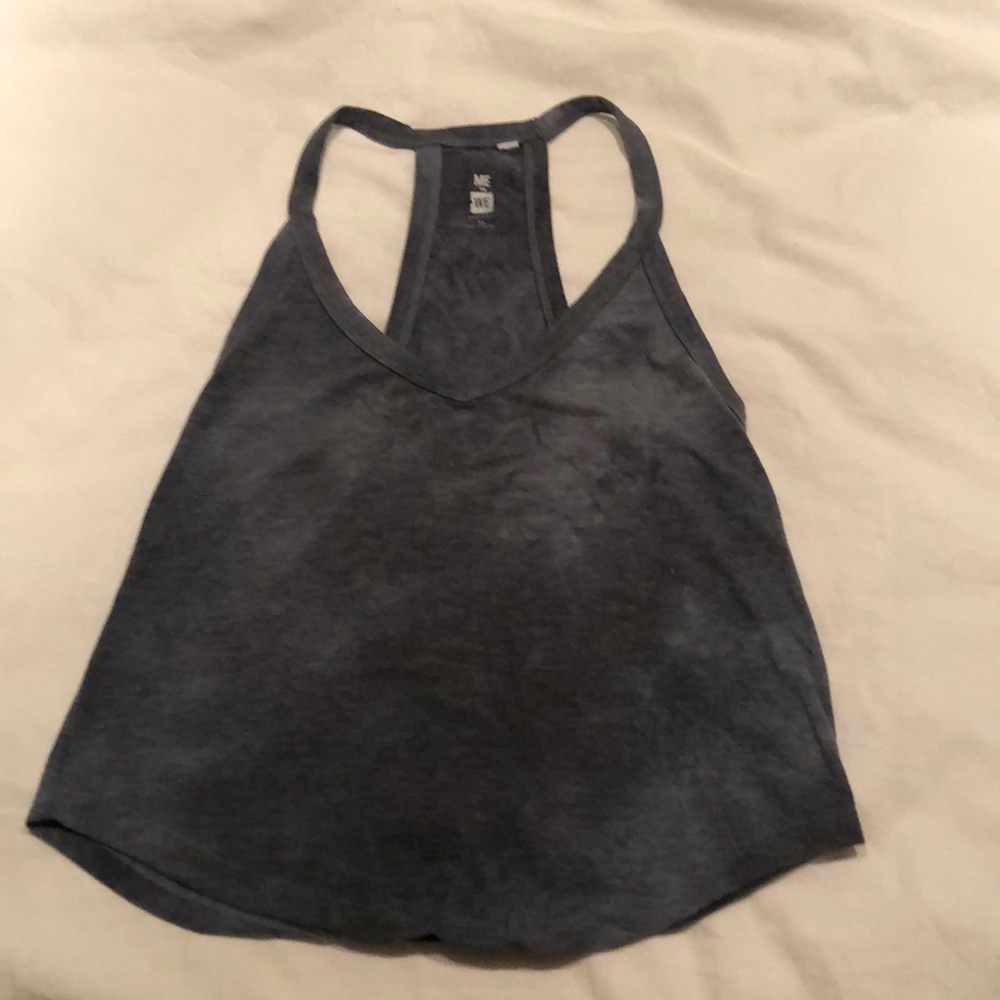 Me to we bluish gray tank